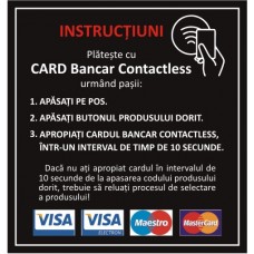 Plata cu card instructiuni